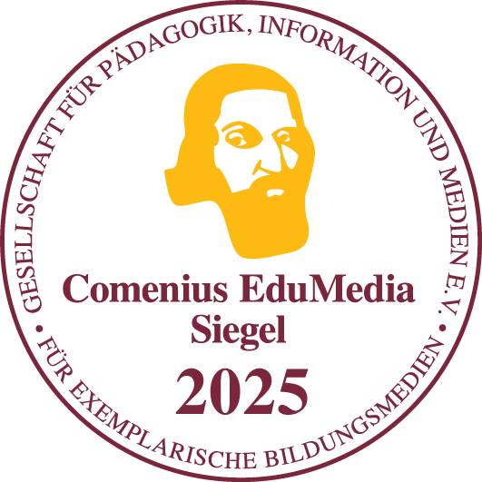 “Comenius EduMedia Seal 2024”, awarded as recognition for Holger Wöltje’s Office video course.